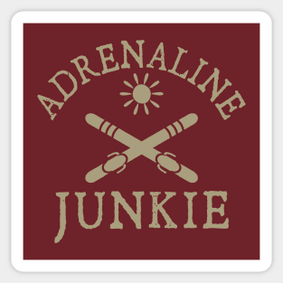 Adrenaline Junkie Sticker